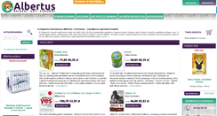 Desktop Screenshot of albertus.pl