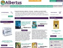 Tablet Screenshot of albertus.pl