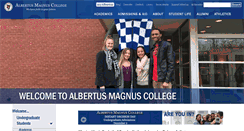 Desktop Screenshot of albertus.edu